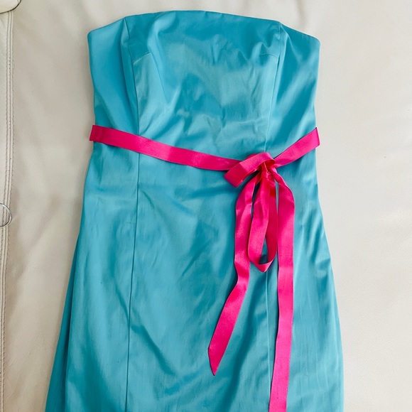 Aquamarine Beautiful Strapless dress - Picture 7 of 8